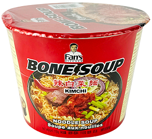 Fans kitchen~Пряная лапша быстрого приготовления со вкусом кимчи (Китай)~Bone Soup