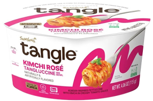 Samyang~Феттучини с кимчи в сливочно-томатном соусе~Tangle Kimchi Rose Tangluccine