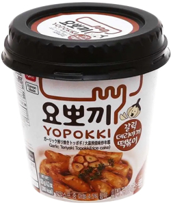 Yopokki~Рисовые палочки со вкусом чеснока терияки (Корея)~Garlic Teriyaki Topokki