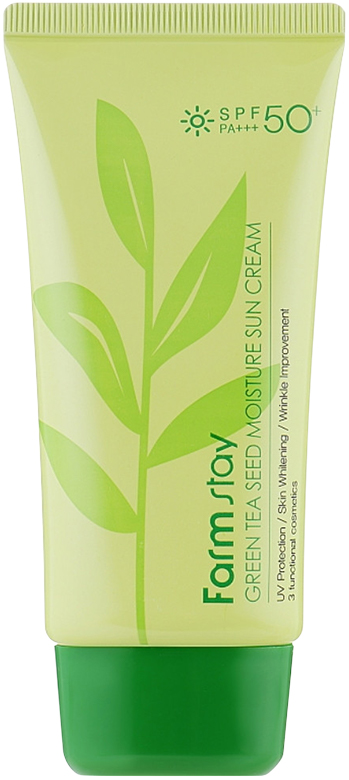 Крем для лица с зеленым чаем BONIBELLE Fresh Moisture Control Cream 80 мл