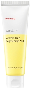 Manyo~Осветляющая ночная маска с облепихой~Vitamin Tree Brightening Pack