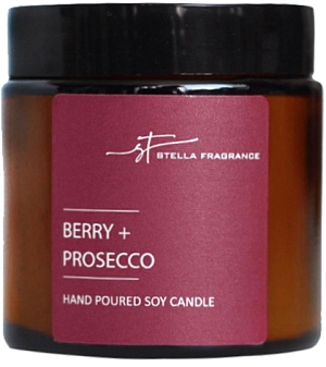 Stella Fragrance~Ароматическая свеча с фруктовыми нотами~Berry And Prosecco