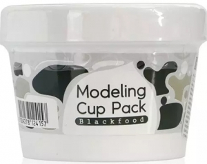 Inoface~Очищающая альгинатная маска с древесным углем для проблемной кожи~Blackfood Modeling Cup