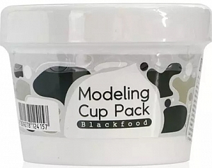 Inoface~Очищающая альгинатная маска с древесным углем для проблемной кожи~Blackfood Modeling Cup