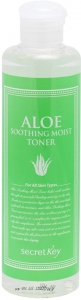 Secret Key~Натуральный увлажняющий тонер с 98% экстрактом алоэ вера~Aloe Soothing Moist Toner
