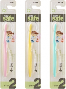 CJ Lion~Зубная щетка для детей от 4 до 6 лет~Kids safe toothbrush
