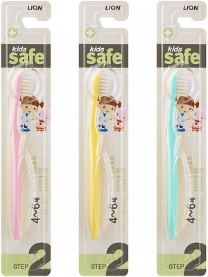 Lion~Зубная щетка для детей от 4 до 6 лет~Kids safe toothbrush