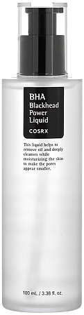 Cosrx~Противовоспалительная эссенция против черных точек с кислотами~BHA Blackhead Power Liquid