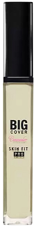 Etude House~Маскирующий консилер мятного оттенка~Big Cover Skin Fit Concealer Pro Neutral Mint