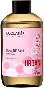 Ecolatier~Пена для ванны с ароматом граната и манго