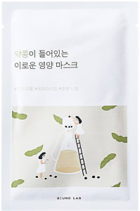 Roundlab~Питательная тканевая маска с чёрной соей~Soybean Nourishing Sheet Mask
