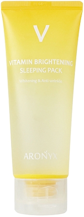 Aronyx~Тонизирующая ночная маска с витамином С~Vitamin Brightening Sleeping Pack