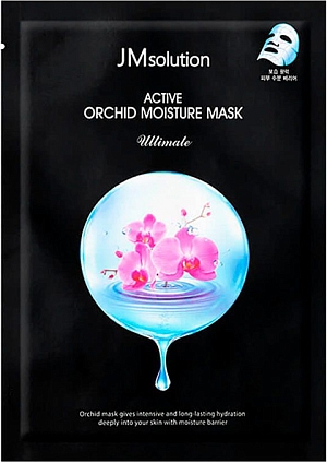 JMSolution~Увлажняющая тканевая маска с экстрактом орхидеи~Active Orchid Moisture Mask Ultimate