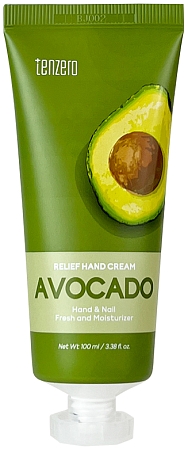 Tenzero~Увлажняющий крем для рук с авокадо~Relief Avocado Hand Cream