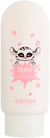 Secret Skin~Увлажняющий лосьон для тела с ароматом клубники~Mimi Body Lotion Strawberry