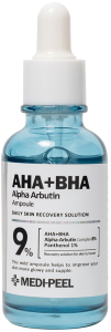 MediPeel~Осветляющая пилинг-ампула с альфа-арбутином~AHA BHA Alpha Arbutin Ampoule