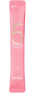 Masil~Шампунь с пробиотиками для защиты цвета, 8мл~5 Probiotics Color Radiance Shampoo