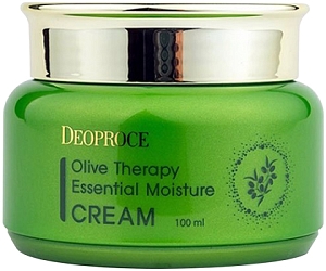 Deoproce~Увлажняющий крем с маслом оливы~Olivetherapy Essential Moisture Cream
