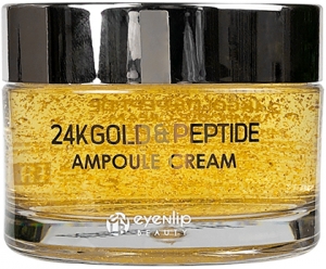 Eyenlip~Антивозрастной регенерирующий крем с пептидами и золотом~24K Gold & Peptide Ampoule Cream