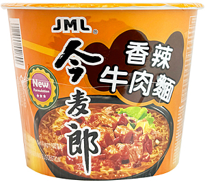 JML~Пряная лапша быстрого приготовления со вкусом говядины (Китай)~