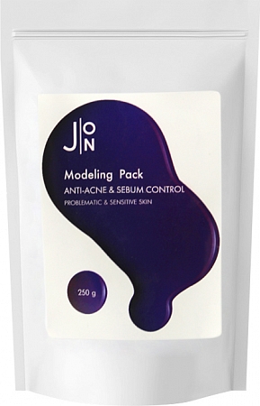 JON~Успокаивающая альгинатная маска для проблемной кожи~Anti-Acne & Sebum Control Modeling Pack