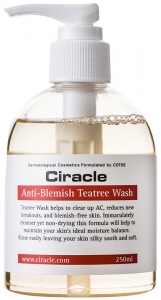 Ciracle~Очищающий гель для проблемной кожи лица с маслом чайного дерева~Anti-Blemish Teatree Wash