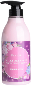 Deoproce~Лосьон для тела с цветочным ароматом~Milky Relaxing Body Lotion Floral Musk