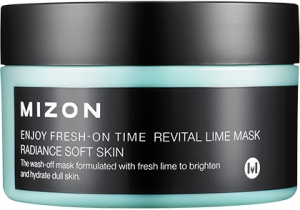 Mizon~Увлажняющая маска с экстрактом лайма~Enjoy Fresh-On Time Revital Lime Mask