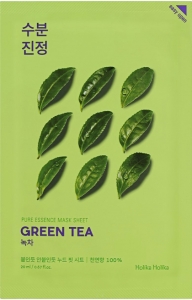 Holika Holika~Противовоспалительная маска зеленый чай~Pure Essence