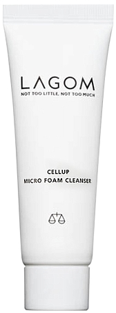 Lagom~Деликатная пенка для умывания c натуральными маслами~Cellup Micro Foam Cleanser