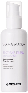 MediPeel~Очищающая пенка с энзимами~Derma Maison Enzyme Dual Deep Cleanser