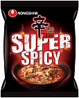 Nongshim~Супер острая лапша быстрого приготовления (Корея)~Shin Red Super Spicy