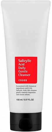 Cosrx~Очищающая пенка с салициловой кислотой~Salicylic Acid Daily Gentle Cleanser