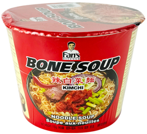 Fans kitchen~Пряная лапша быстрого приготовления со вкусом кимчи (Китай)~Bone Soup