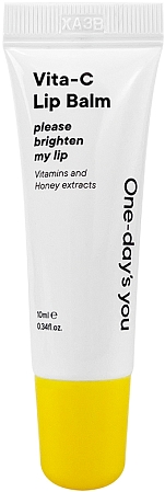 Onedaysyou~Питательный витаминный бальзам для губ с экстрактом мёда~Vita-C Lip Balm