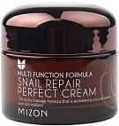 MIZON~ Питательный улиточный крем Snail Repair Perfect Cream