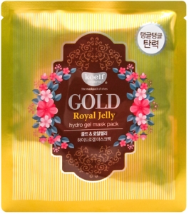Koelf~Гидрогелевая маска с экстрактом мёда~Gold & Royal Jelly Mask Pack