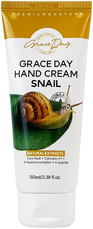 Grace Day~Восстанавливающий крем для рук с муцином улитки~Hand Cream Snail