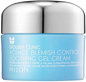 Mizon~Комплексный гель-крем для проблемной кожи Acence Blemish Control Soothing Gel Cream