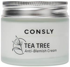 Consly~Крем для проблемной кожи с экстрактом чайного дерева~Tea Tree Anti-Blemish Cream