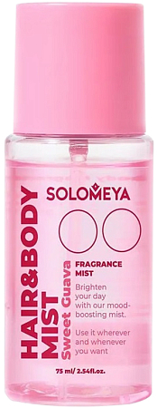 Solomeya~Парфюмированный мист для волос и тела с ароматом сладкой гуавы~Hair&Body Mist Sweet Guava