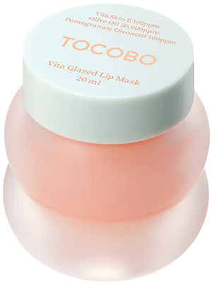 Tocobo~Восстанавливающая ночная маска для губ~Vita Glazed Lip Mask