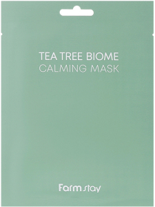 FarmStay~Увлажняющая тканевая маска с экстрактом чайного дерева~Tea Tree Biome Calming Mask