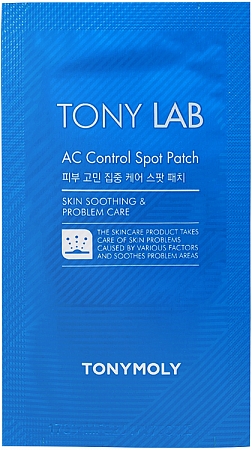 TONY MOLY~Точечные наклейки от угрей и несовершенств кожи~Tony Lab AC Control Spot Patch