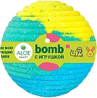 ALOEsmart~Бурлящий шар для ванны с игрушкой