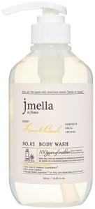 Jmella~Парфюмированный гель для душа c ароматом лайма и базилика~In France Lime & Basil Body Wash