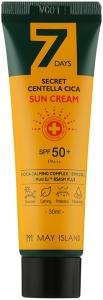 May Island~Солнцезащитный крем с центеллой~7 days Secret Centella Cica Sun Cream SPF 50+
