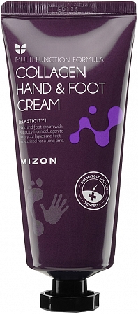 Mizon~Крем для рук и ног с коллагеном для зрелой кожи~Collagen Hand And Foot Cream