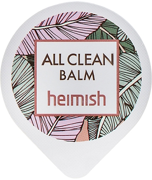 Heimish~Очищающее гидрофильное масло с текстурой сливочного щербета~All Clean Balm Blister