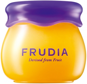 Frudia~Увлажняющий бальзам для губ с черникой~Blueberry Hydrating Honey Lip Balm